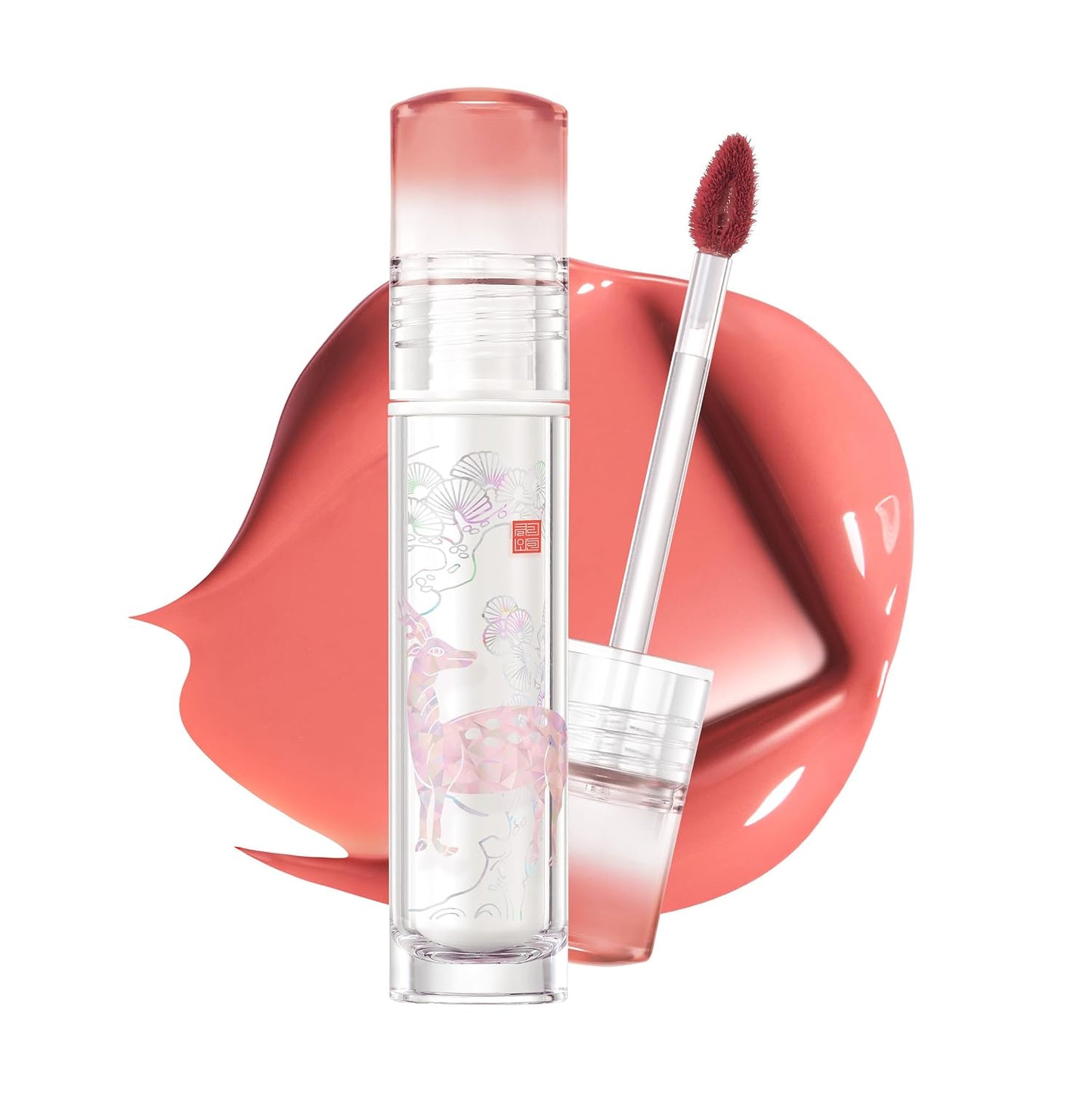 CLIO Crystal Glam Tint - Glossy Lip Tint with Long-Lasting Color | Lightweight Non-Sticky Stain in Daily Mauve