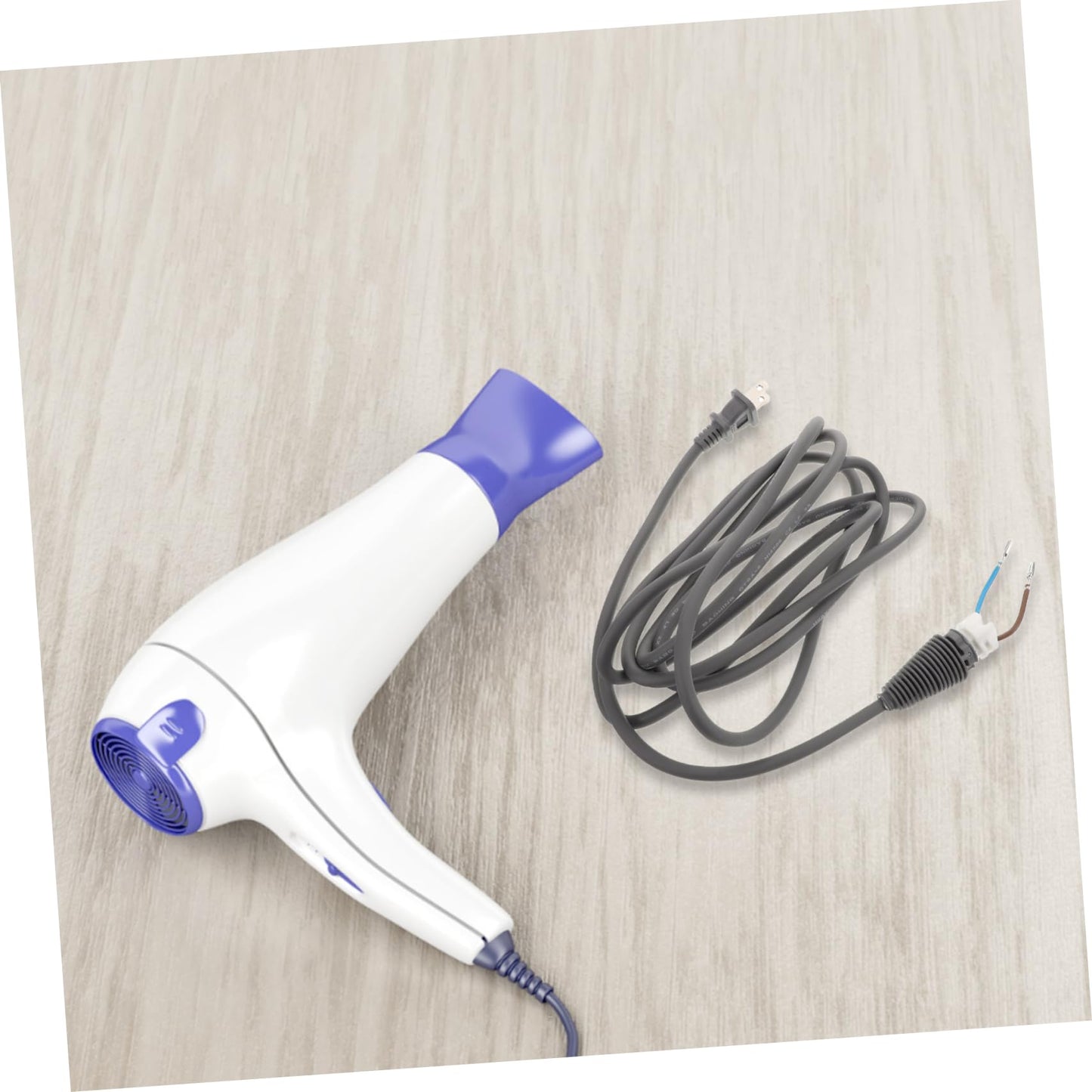 DEARMAMY Replacement Power Cord for Hair Dryer Easy to Install Power Cable Compatible with Dyson User-Friendly Design for Safe Hair Dryer Repair and Maintenance