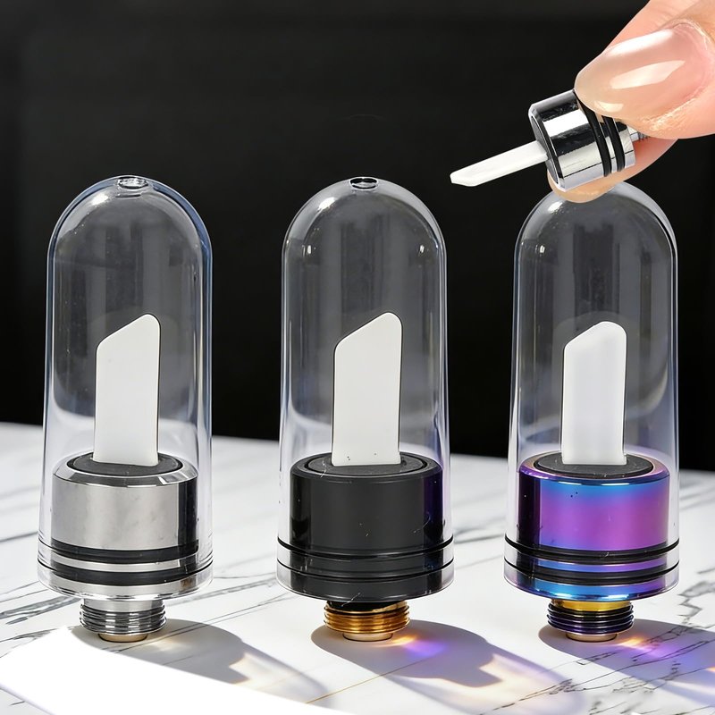 3 Pack Ceramic Hot Knife Tip are Heating Multi-Tool for Slicing Wax or Viscous oil etc (Colour & Silver & Black)