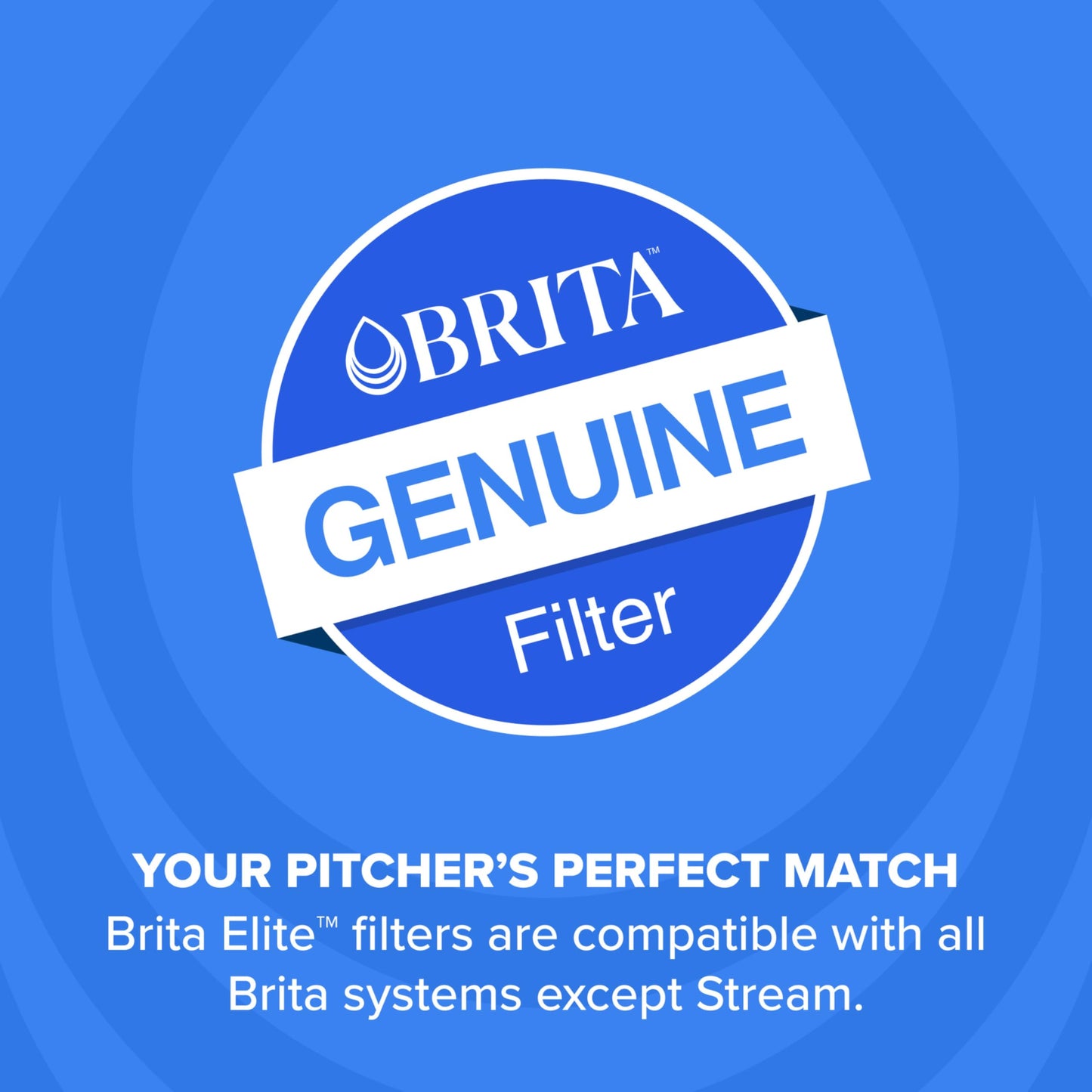 Brita Elite Water Filter Replacements for Pitchers and Dispensers, BPA-Free, Reduces 99% of Lead, Lasts Six Months or 120 Gallons, Includes 2 Pitcher Replacement Filters