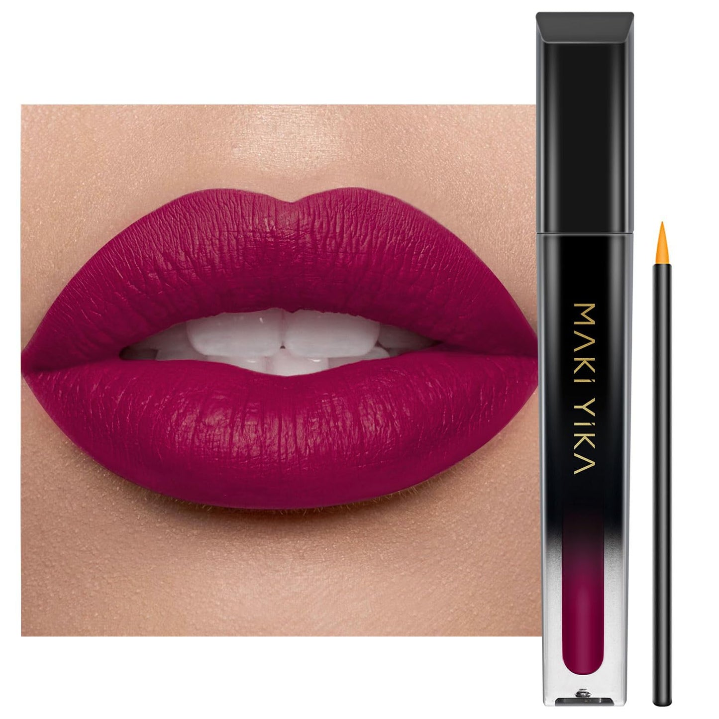 Burgundy Red Lipstick for Women - Long Lasting, No Smudge Matte Liquid | Transferproof & Cruelty-Free