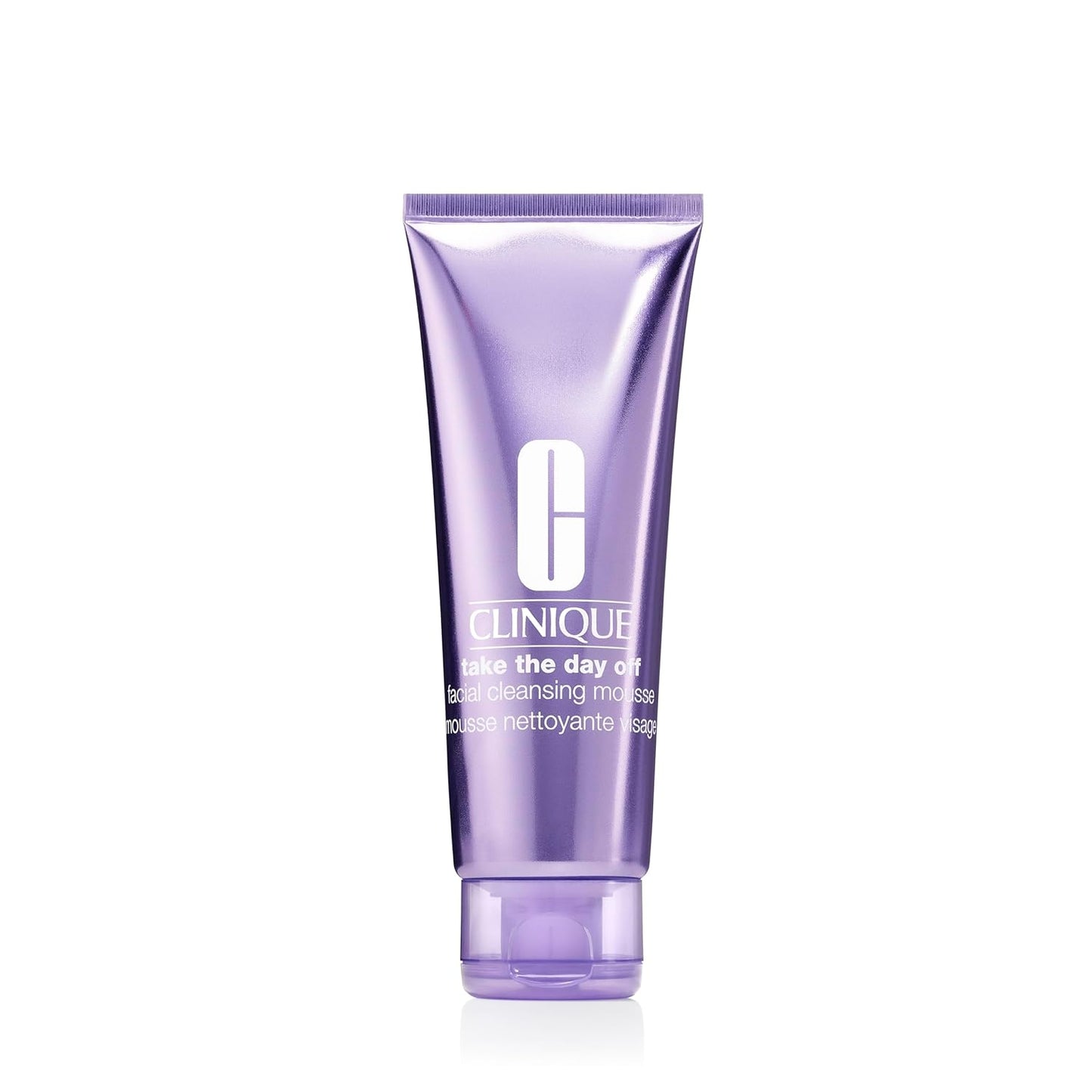 Clinique Take The Day Off Cleansing Mousse - Hyaluronic Acid & Glycerin | Makeup Remover for All Skin Types, 4.2 Fl Oz