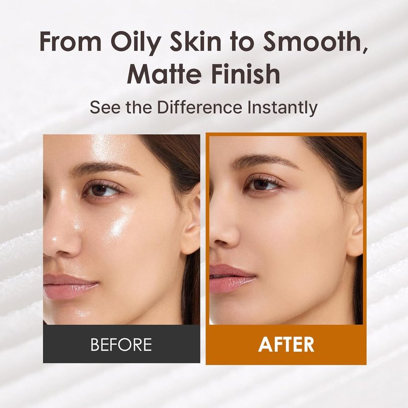 Oil Control Finisher - Bouncy Jelly Texture Sebum Control Powder | Matte Face Powder for Oily Skin, Translucent, 0.17 oz