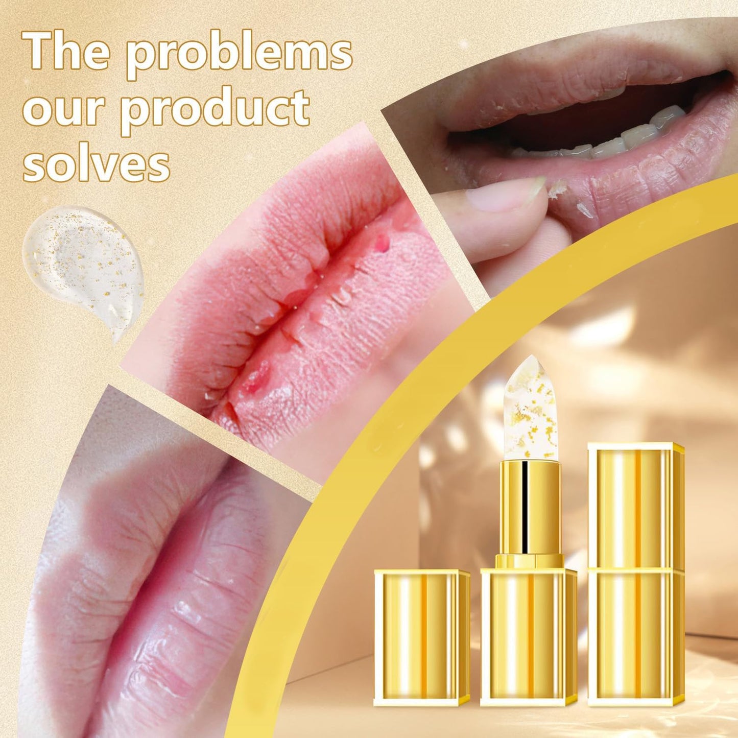 True Tone pH Adjusting Lipstick - 2PCS Color-Changing Moisturizing Lip Balm | Long-Lasting, Non-Sticky Formula
