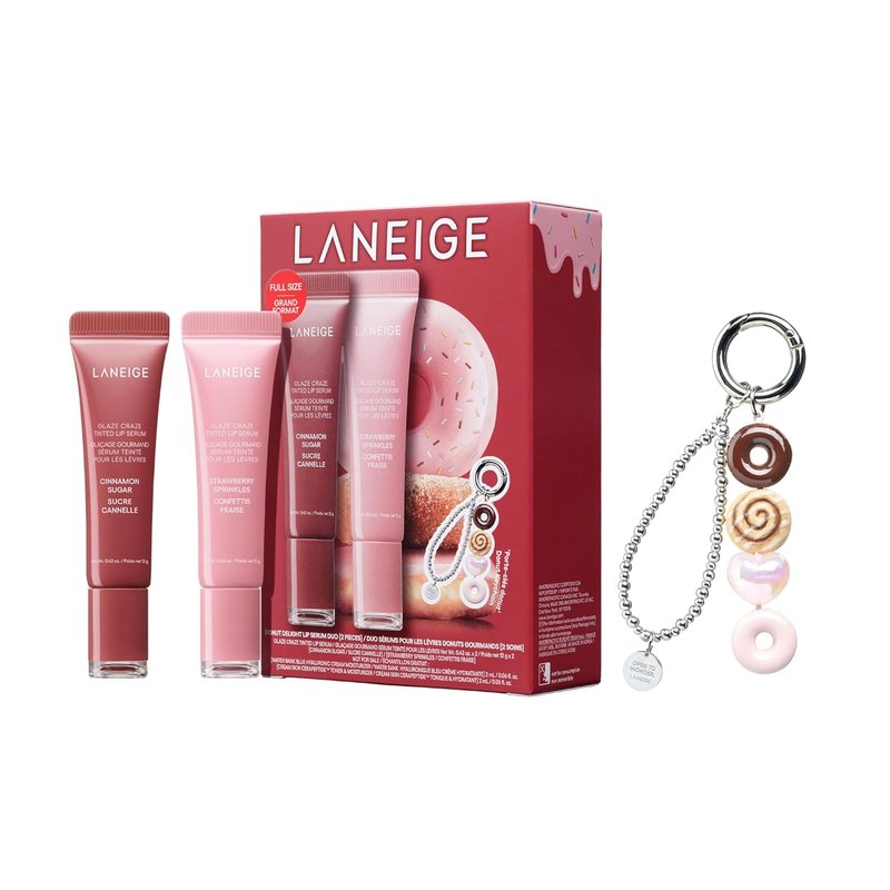 LANEIGE Glaze Craze Tinted Lip Serum - Hydrating Glossy Lip Serum with Plumping Polypeptides | Nourishing Formula