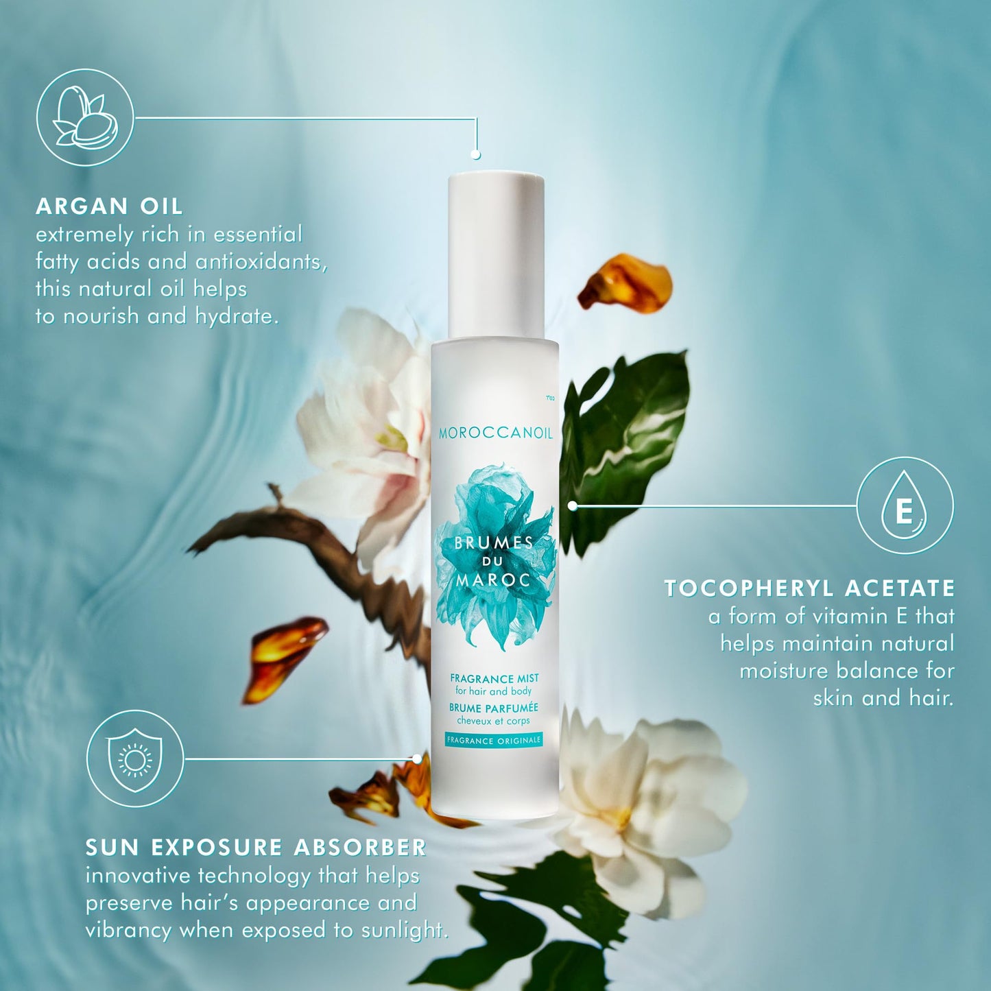 Moroccanoil Hair and Body Fragrance Mist, 3.4 Fl. Oz