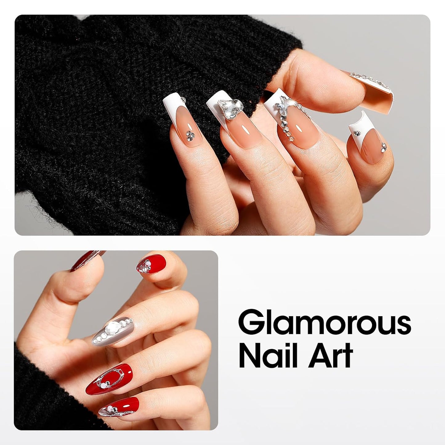 Gellen Rhinestone Nail Glue - Super Strong Adhesive Gel for 3D Nail Art & Charms | 30g