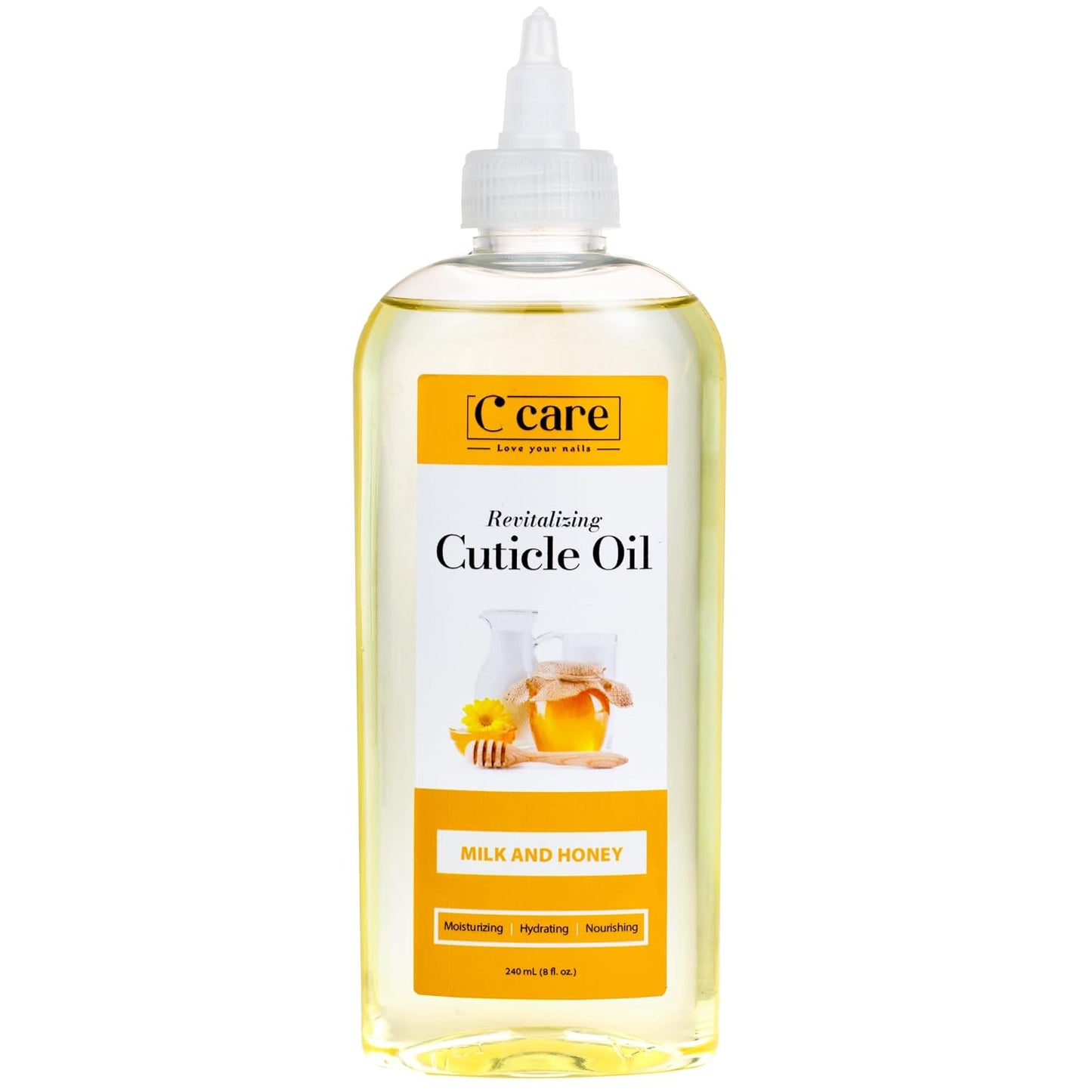 Cuticle Oil for Nails - Lavender & Chamomile Moisturizer - Strengthens & Nourishes - 2.5 oz Dropper & Brush Included