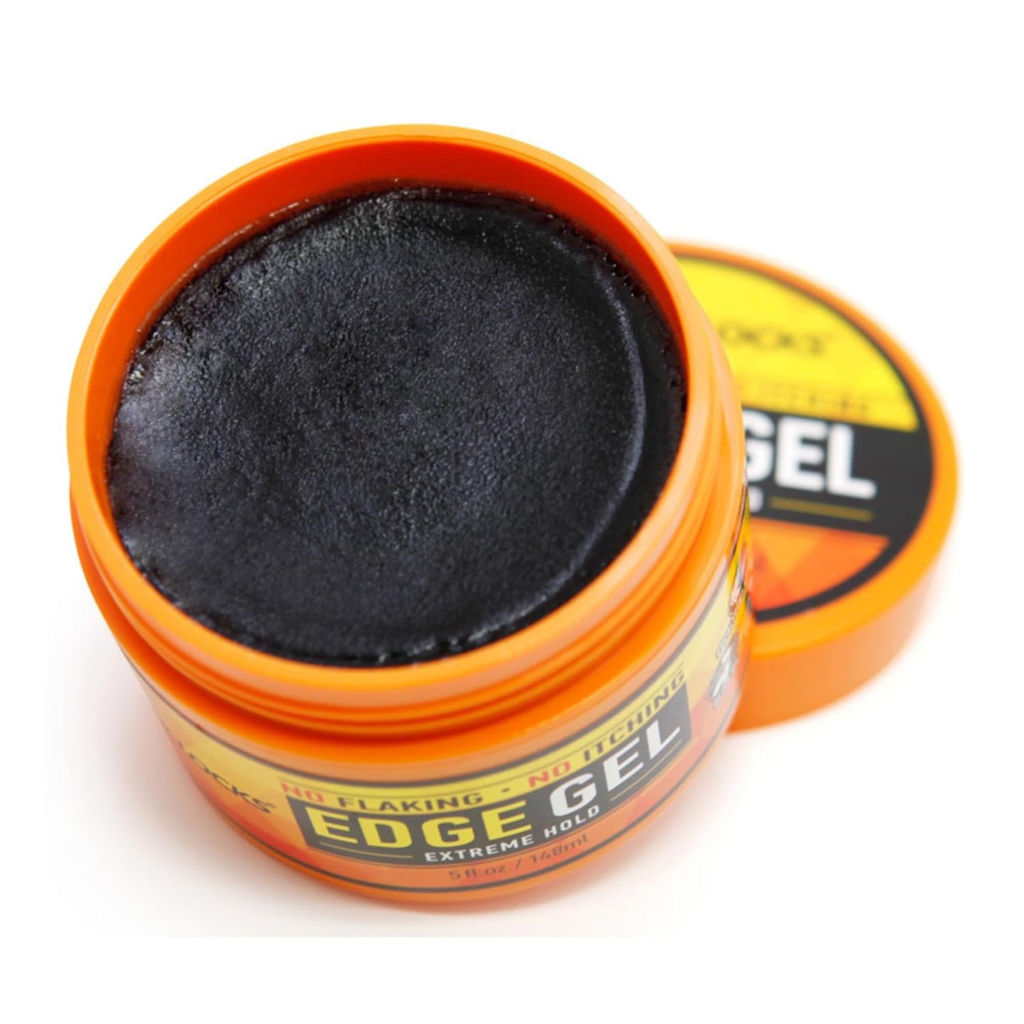 AllDay Locks Edge Gel - Extreme Hold Hair Gel for Braiding & Control | Sleek Moisturizing Formula, 5 oz Jar
