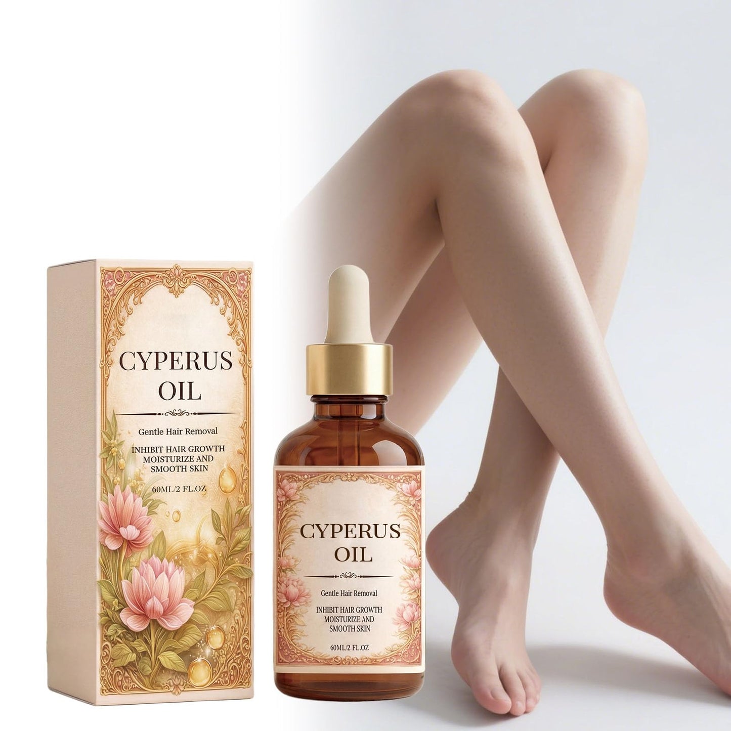 Rotundus Oil for Hair Removal, 2026 New Professional Hair Removal Oil, Organics Hair Removal for Women, Moisturizing Soothing, Gentle Formula, Safe for Sensit