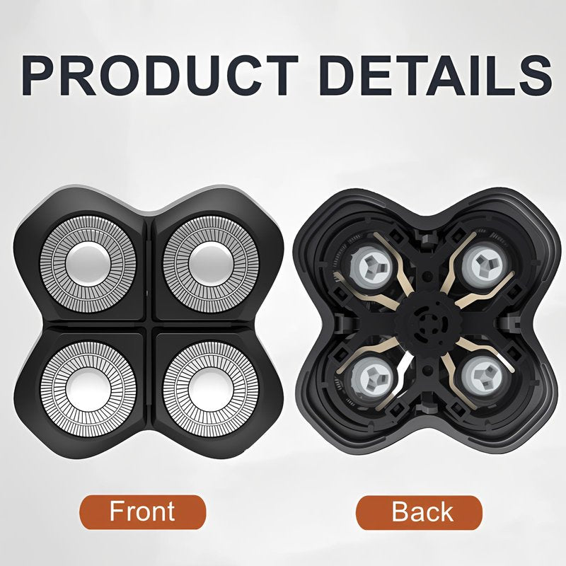 Compatible with Freebird Pro Replacement Blades,1Pack Compatible with Freebird FlexSeries Pro Electric Head & Body Shaver,Precison and Smooth Shaving.
