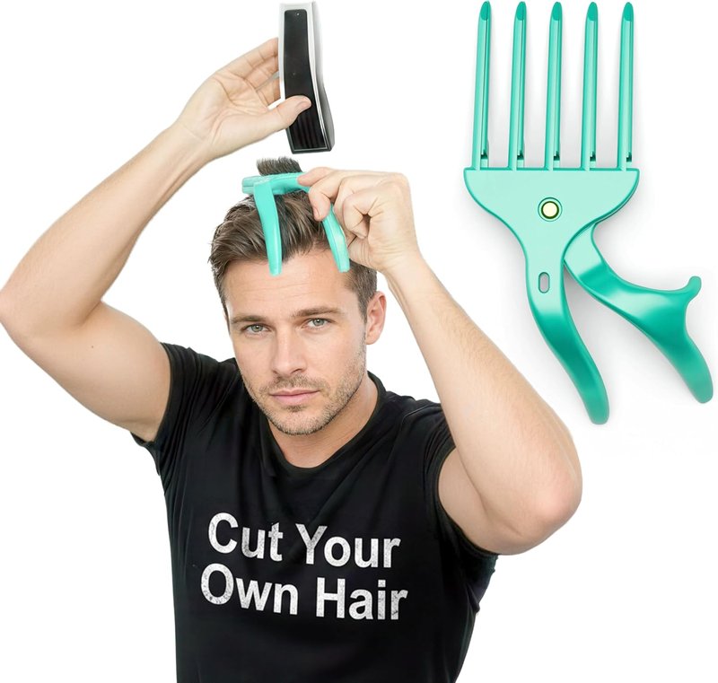 DIY Haircut Tool - Effortless Home Hair Cutting | Compatible with Hair Clippers for Clean, Even Trims