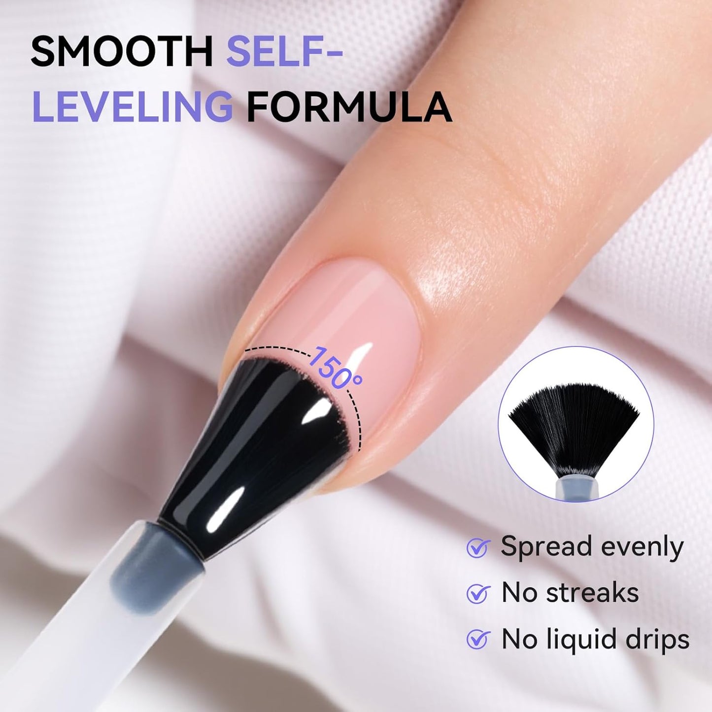 Makartt Gel Top & Base Coat Set - 15ml No Wipe Diamond-Shine Long-Lasting Nail Polish | Perfect for Home DIY Gifts