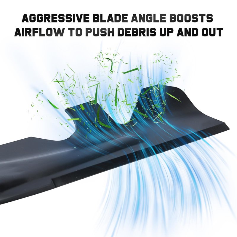 Grasscool 42 inch Mower Blades Replace Cub Cadet 742P05177 for Ultima ZT1 ZT2 Enduro XT1 XT2 LT42 LX42 42''Zero Turn Riding with S Shaped Hole 742-05177 742P05177A-X