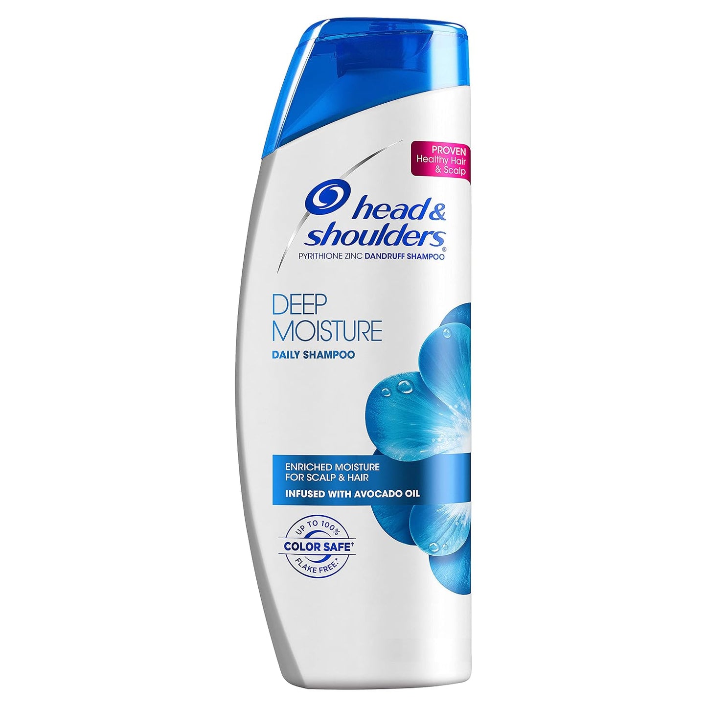 Head & Shoulders Deep Moisture Shampoo - Hydrating Formula for Dry Scalp | 12.8 fl oz