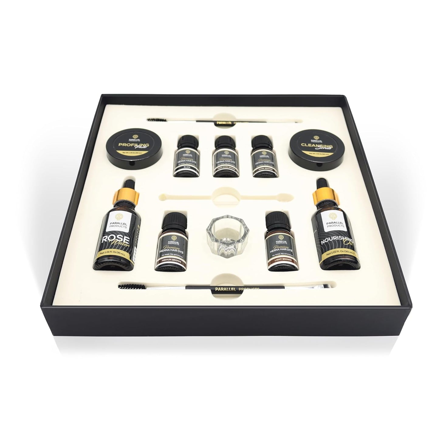 Henna Hair Color Kit - Professional Tinting for Gray Coverage | Complete Spot Coloring Set