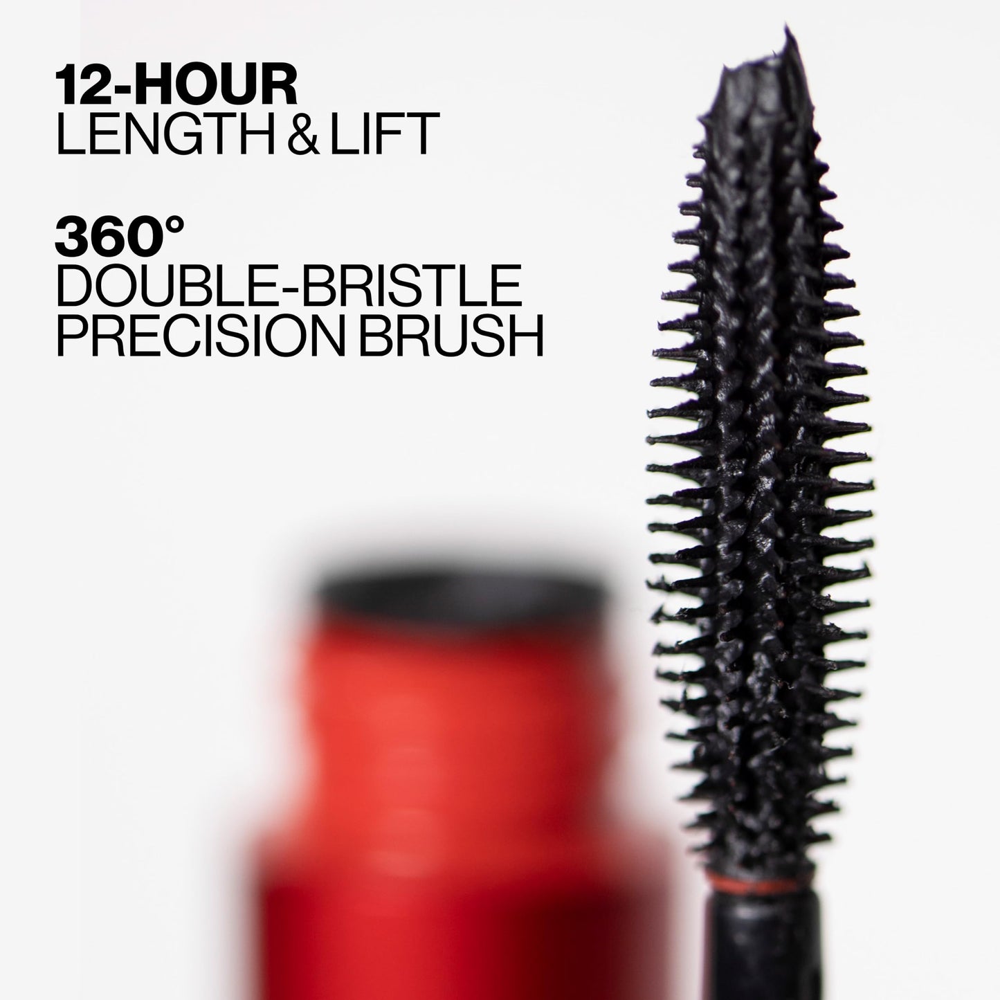 Smashbox Super Fan Lash Lengthening Mascara | Fanned-Out Volume + Length, Long-Wearing Mascara without Clumping, 0.34 Fl Oz, Black