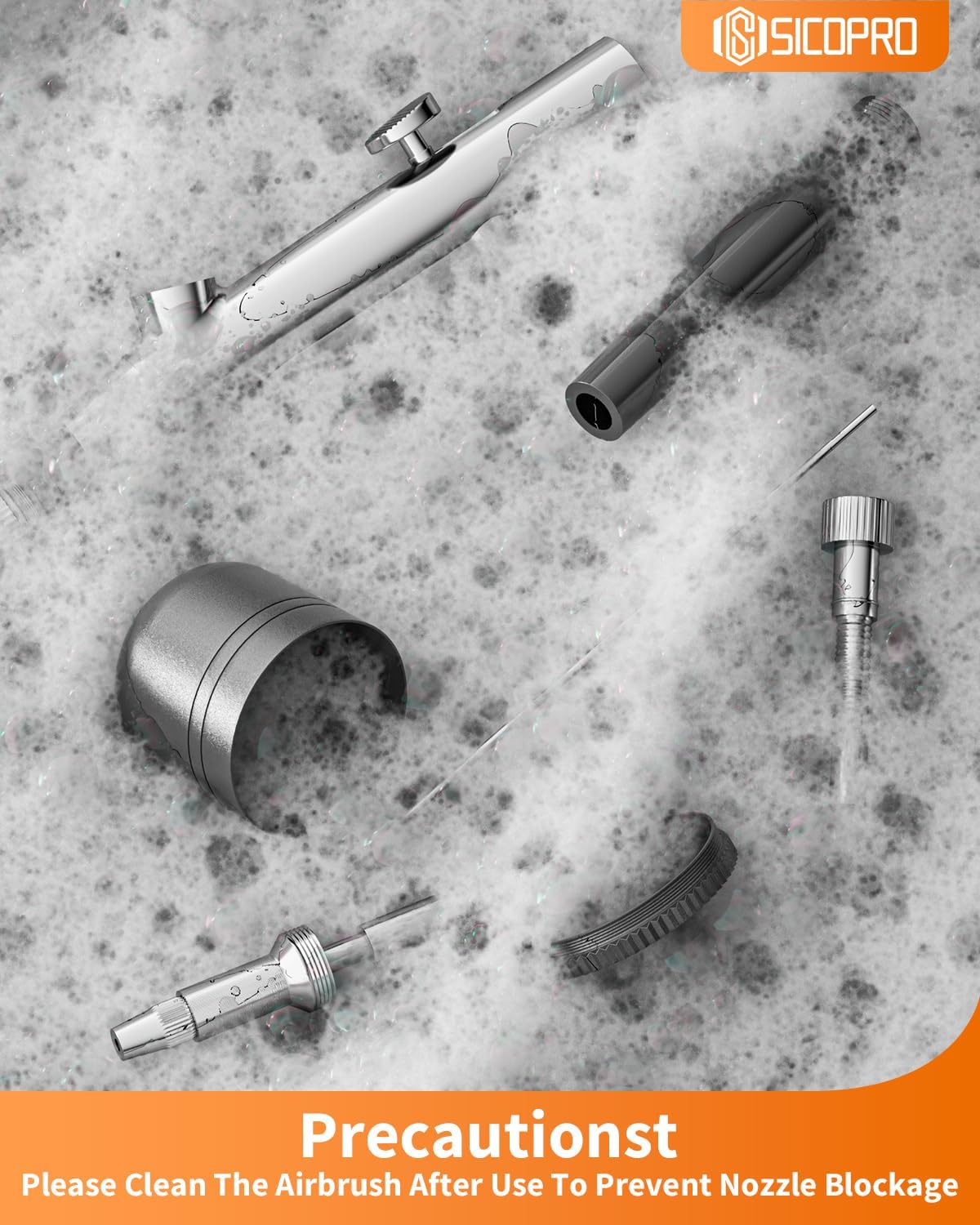 Cordless Airbrush Kit - Versatile Airbrush for Nails, Models, Cakes & More | Includes Air Compressor