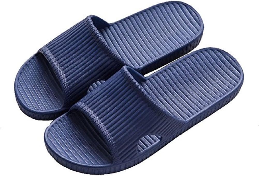 Quick-Drying Non-Slip Shower Slippers for Men & Women - Lightweight Open-Toe Design for Home & Outdoor Use