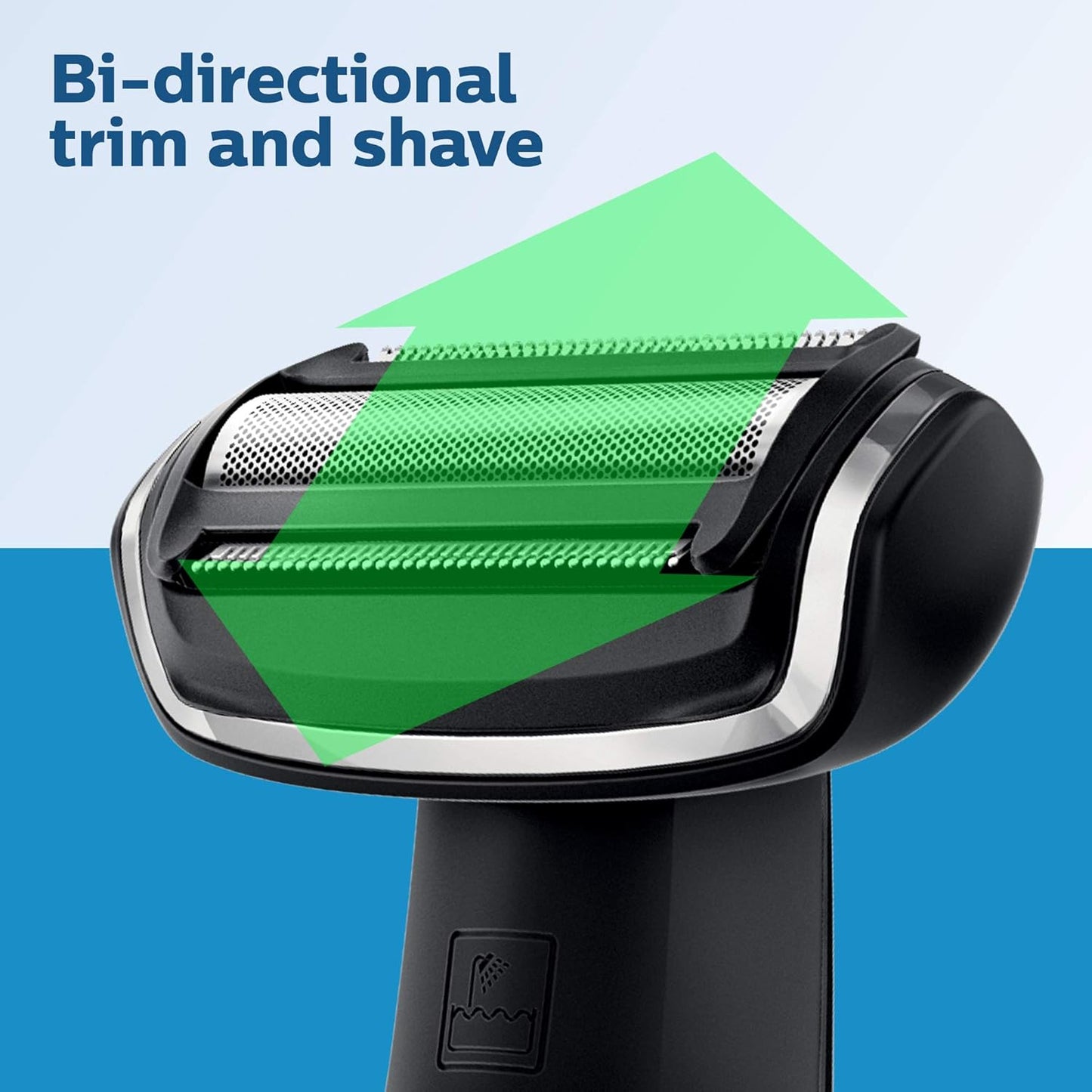 Philips Norelco Bodygroom Replacement Foil - Compatible with BG2000/40 Trimmer/Shaver