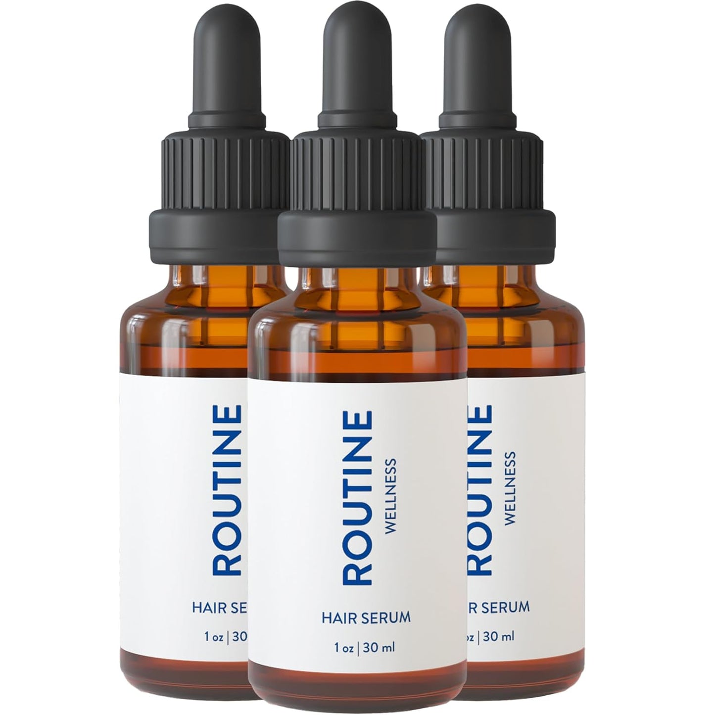Routine Wellness Hair Oil for Thinning Hair - Rosemary & Argan Oils for Frizz Control & Healthy Shine | Nourishing Scalp Treatment