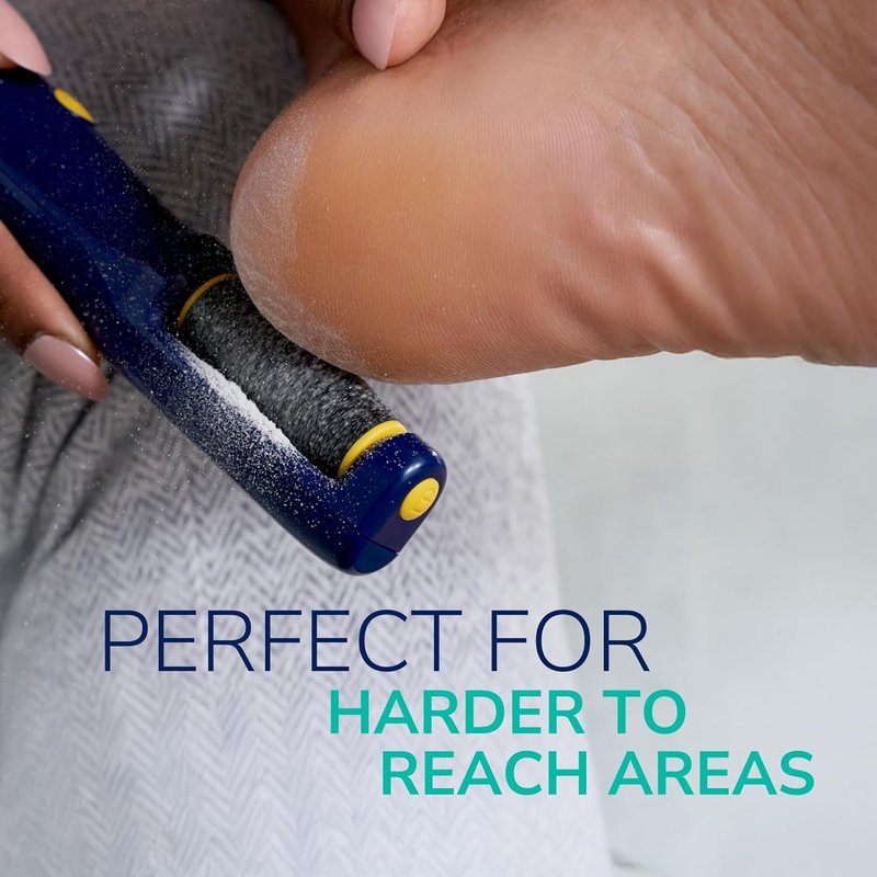 Dr. Scholl's Callus Remover - Electric Foot File for Effortless Hard Skin Removal | Travel-Friendly, Smooth Skin in Minutes