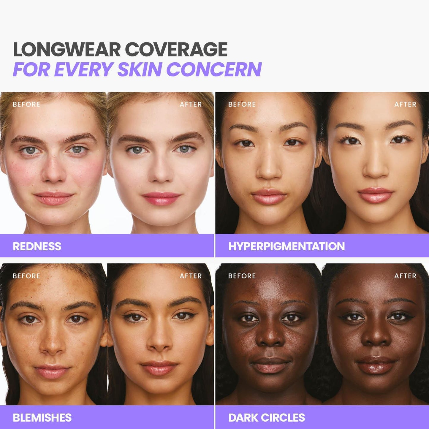 Wonderskin Hyper Bond All-Day Stay Serum Foundation - Waterproof, 24HR Longwear Makeup with Niacinamide & Hyaluronic Acid | Lightweight Natural Finish (Moonstone)