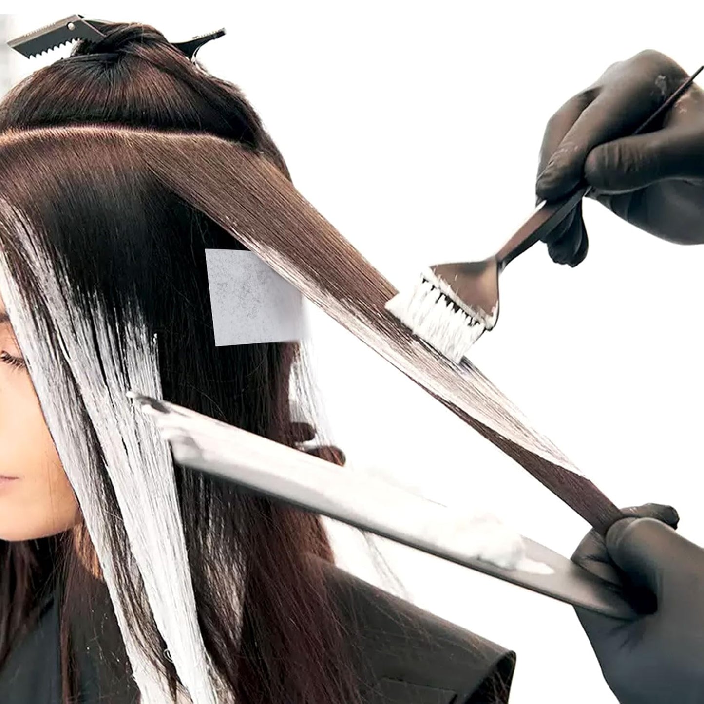 Perm Paper for Hair | 100 Heat-Resistant Disposable Curling Sheets - White