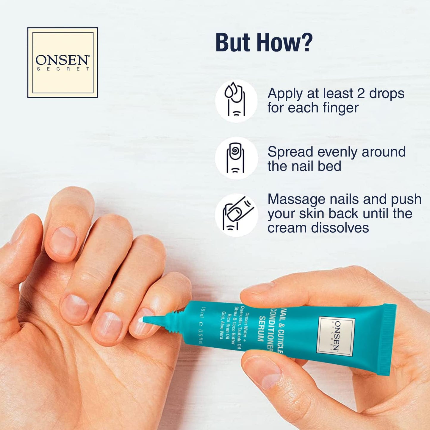 Nail Reboot Duo - Natural Treatment for Damaged Nails & Cuticle Repair | 15ml Cream & 10ml Oil