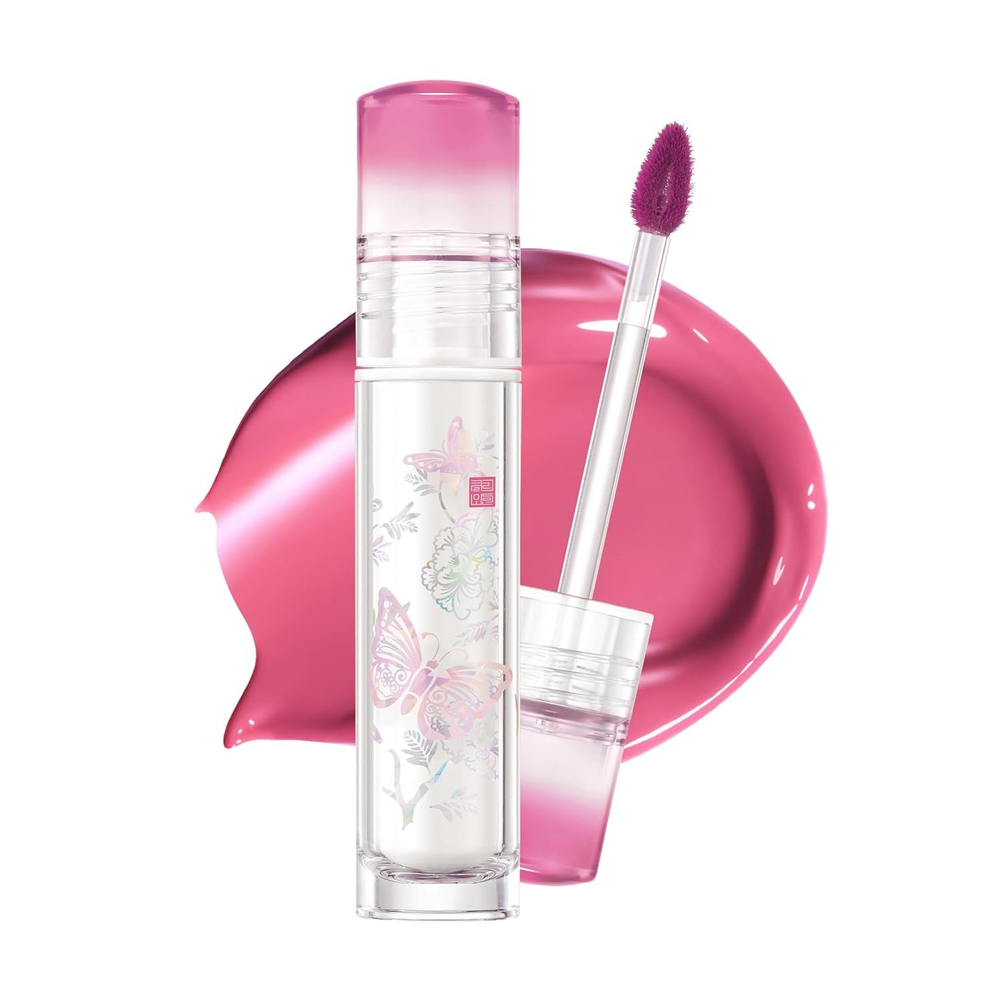 CLIO Crystal Glam Tint - Glossy Lip Tint with Long-Lasting Color | Lightweight Non-Sticky Stain in Daily Mauve
