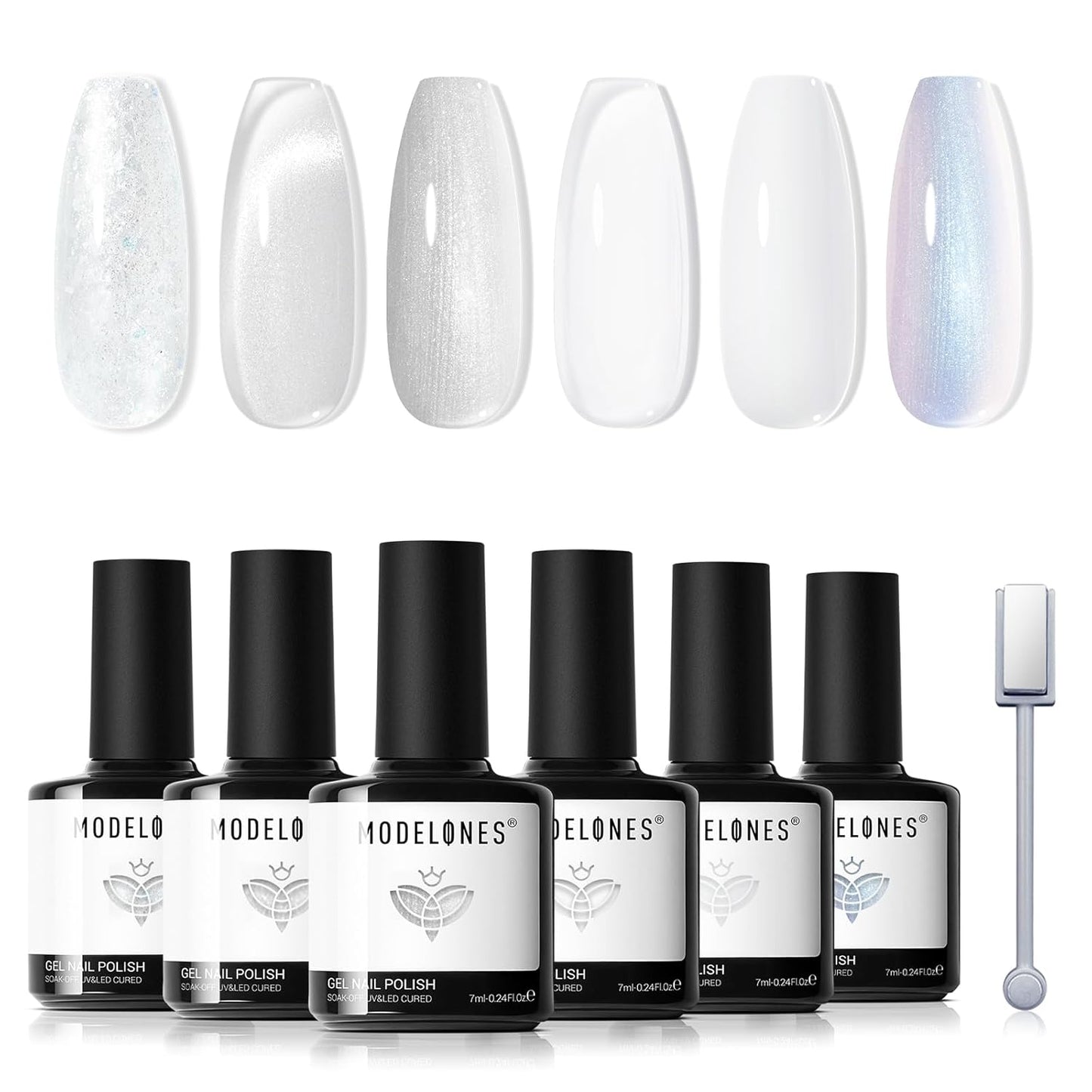 Pink Gel Nail Polish Set - 6 Pastel & Neon Shades for DIY Nail Art | Summer 2026 Collection