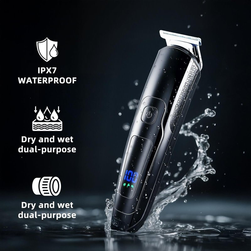 ritarga Beard Trimmer for Men, 20 Length Settings, 14-in-1 Cordless Grooming Kit, Waterproof Electric Razor for Men with A Razor Stand, Hair Trimmer, Nose Hair Trimmer, Cordless Hair Clippers