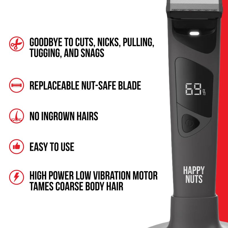 HAPPY NUTS The Ballber Pro - Replacement Blade for The Ballber Pro Electric Body Hair Trimmer for Men