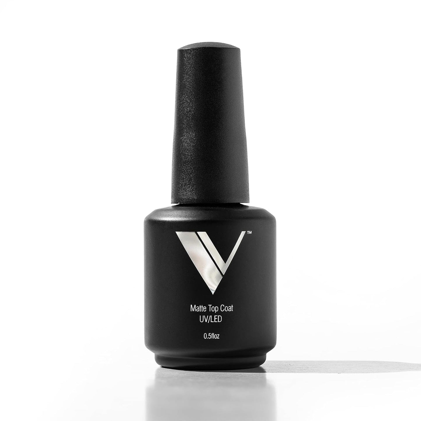 V Beauty Gel Top Coat Nail Polish - Matte Finish, Long-Lasting & No Chip | 15 ml for Stronger Nails