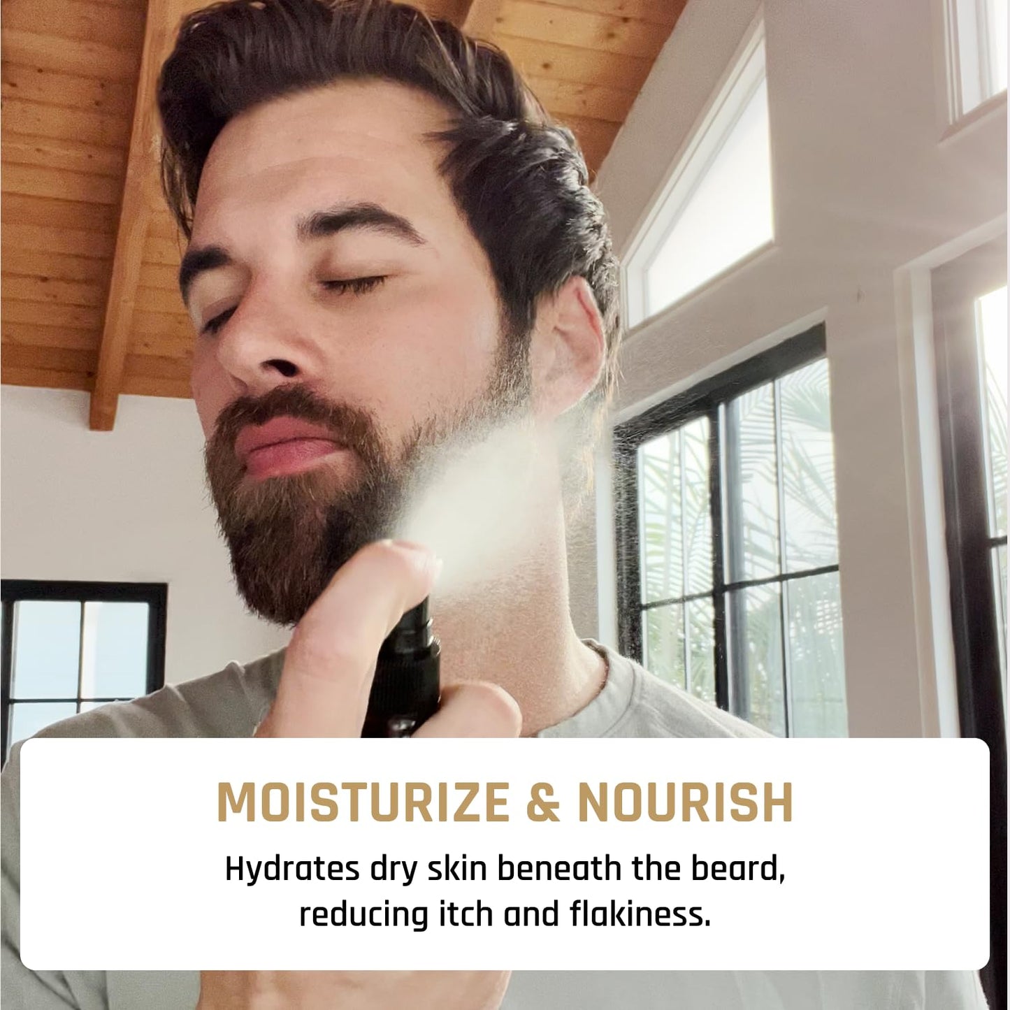 Derm Dude Biotin Beard Growth Spray for Men
