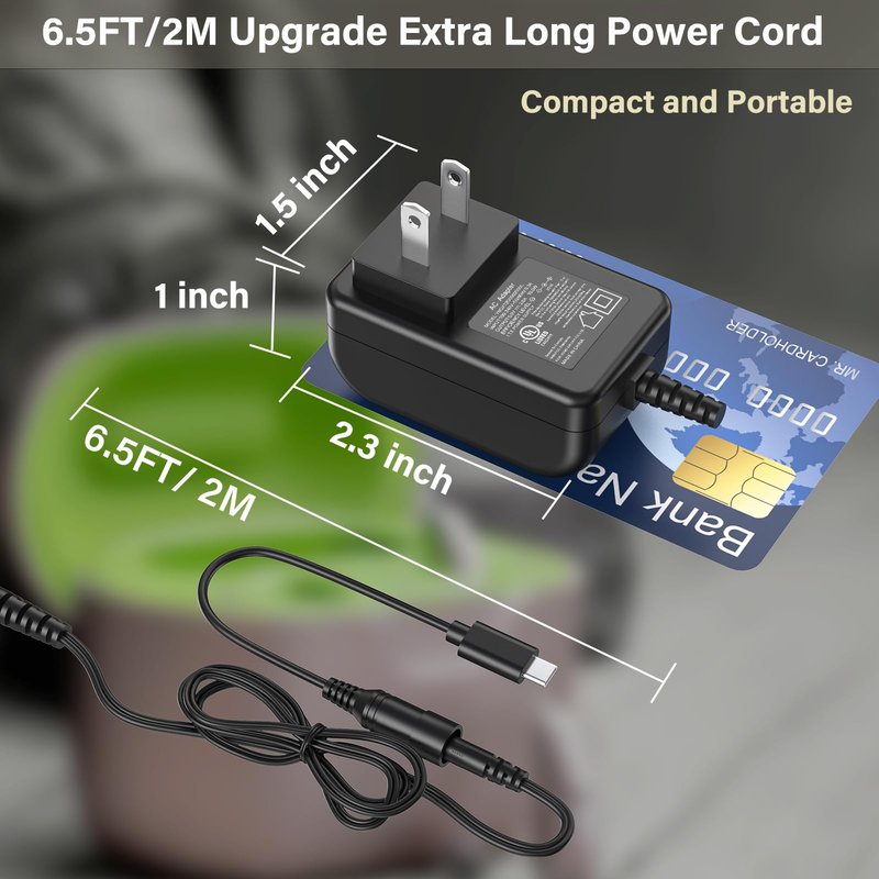 HIENADTOR 5V Hearing Aids Charger Compatible with Phonak Case Go Power Cord AC Adapter for Phonak Hearing Aid Dock Case BTE RIC Combi Ease Life Slim PartnerMic Audeo P90R L90R P90 B90 L90 R 0459