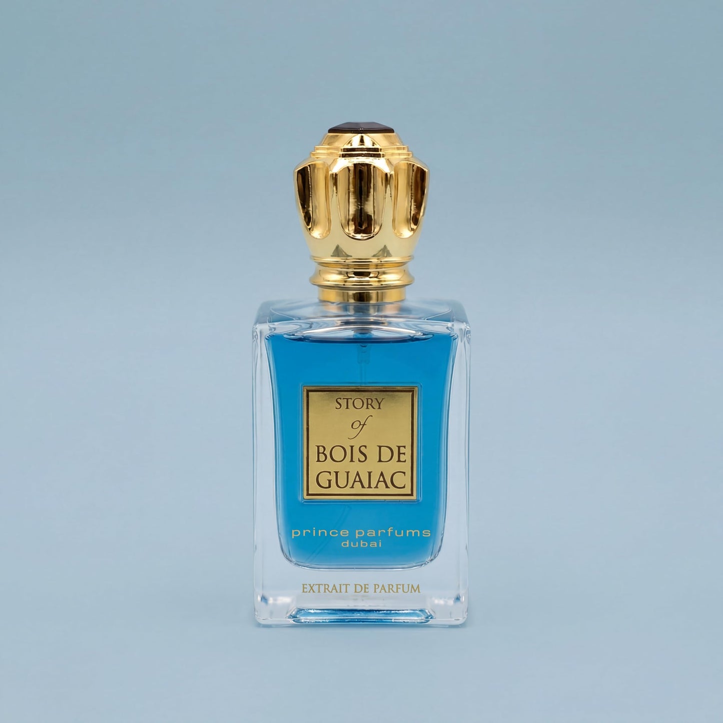 Prince Parfums Dubai - Story of Bois De Guaiac For Men - 3.4 Ounces - Extrait de Parfum - Exquisite Luxury Fragrance Exotic Woods, Amber, Citrus Notes - Refined Sophisticated Scent