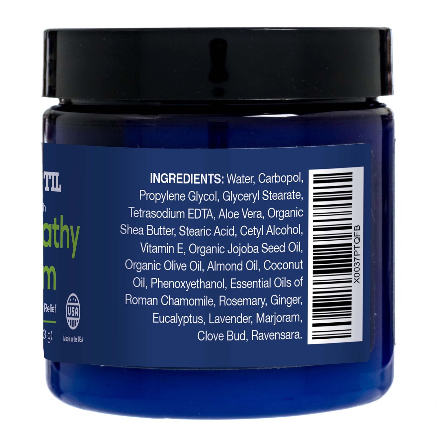Basic Vigor Migrastil Extra Strength Soothing Cream for Feet, Legs, and Hands - Cooling Comfort Formula. Made in The USA. Vegan and Cruelty-Free, Non-Greasy, Gentle, Non-Burning (4 oz.)