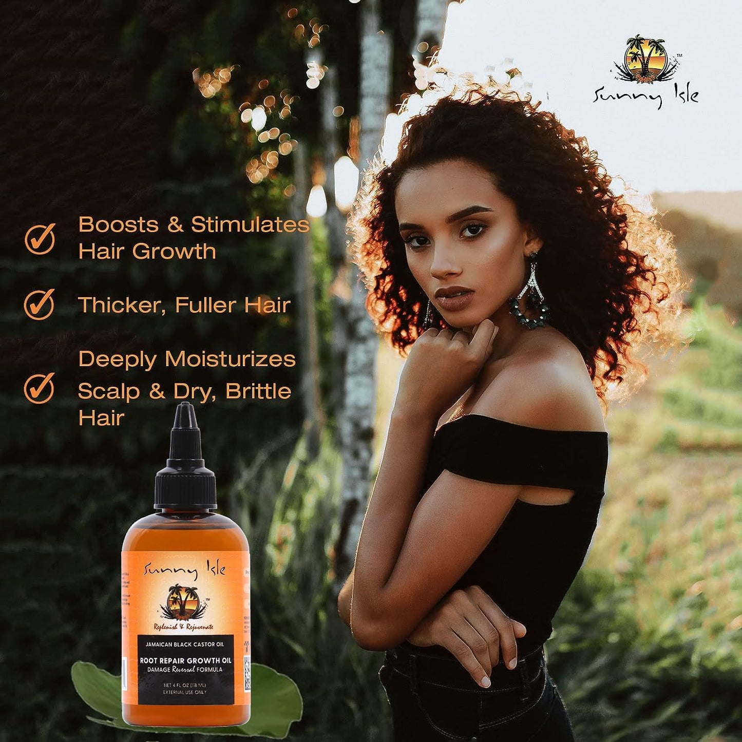 Jamaican Black Castor Oil - Hair Growth & Repair Oil for Nourishment | 4 oz