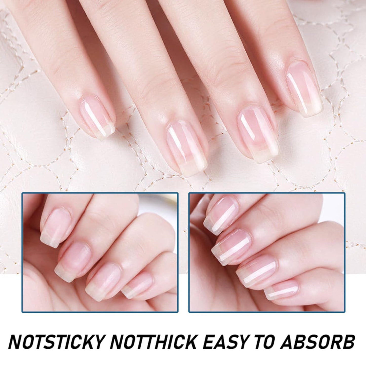 Keratin & Amino Acid Nail Treatment Oil - Moisturizing Cuticle & Hand Care with Aloe Vera | 16ml x 3