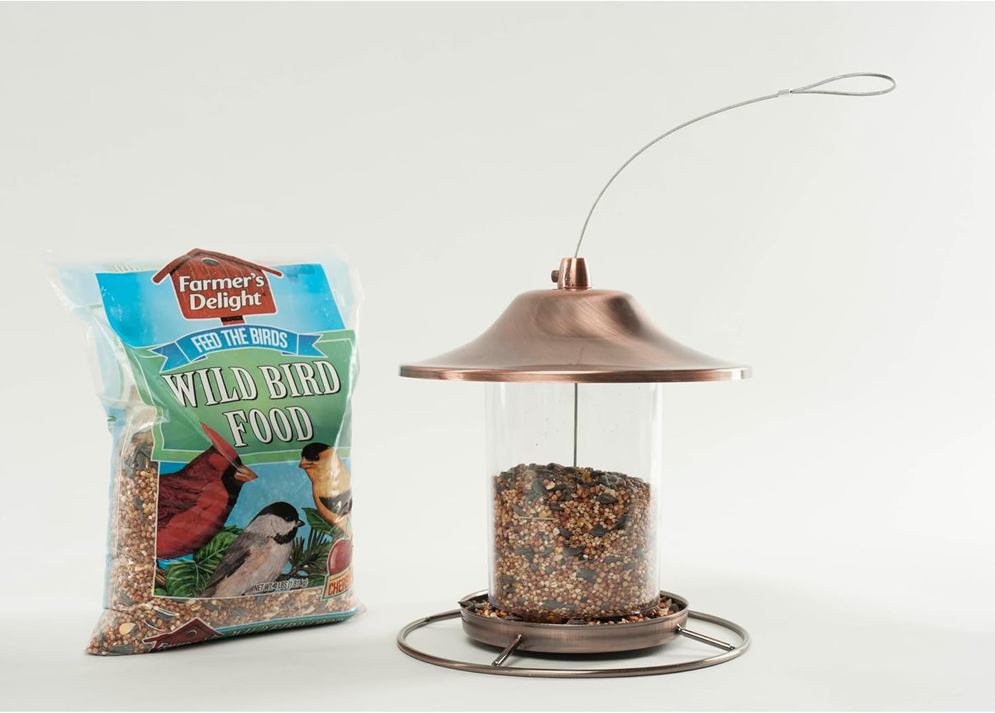 Wagner's Farmer's Delight Wild Bird Food - Cherry Flavor, 10 lb Bag | Premium Nutrition for Backyard Birds