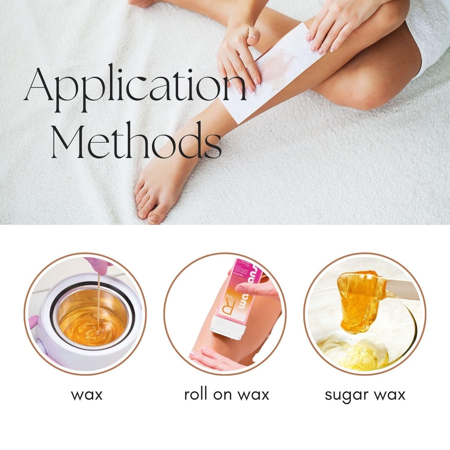 100-Count Non-Woven Wax Strips for Facial and Body Hair Removal, Suitable for All Genders and Skin Types (Pink)
