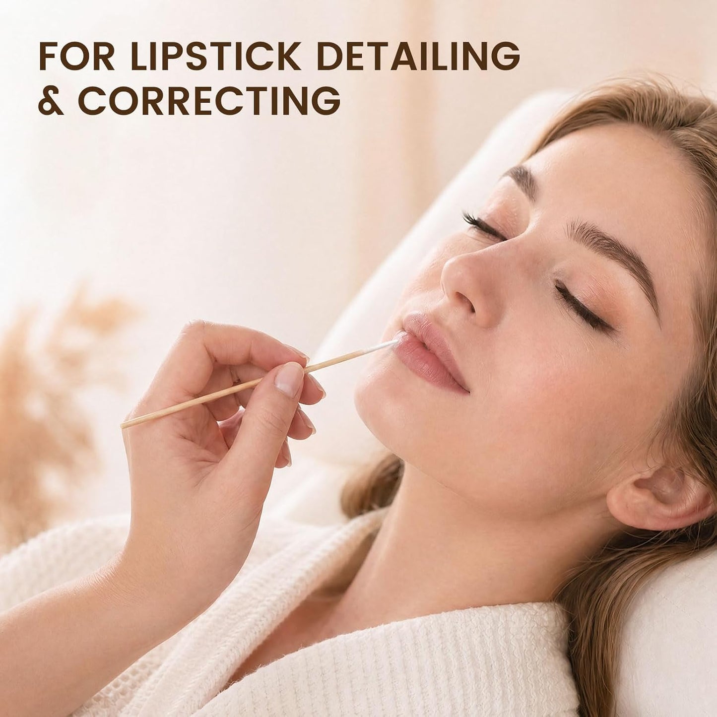 Micro Pointed Cotton Swabs - Mini Precision Tip for Makeup & Nails | 400PCS (4 Pack of 100)