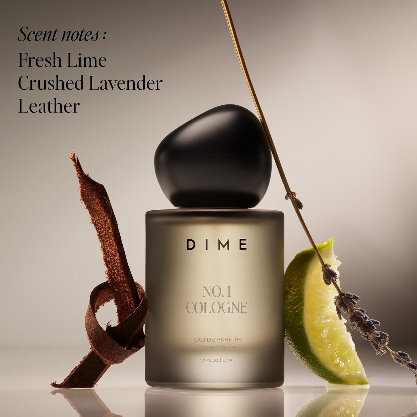 DIME No. 1 Cologne For Men - Bold Grapefruit & Dark Rum Fragrance | 1.7 oz / 50 ml