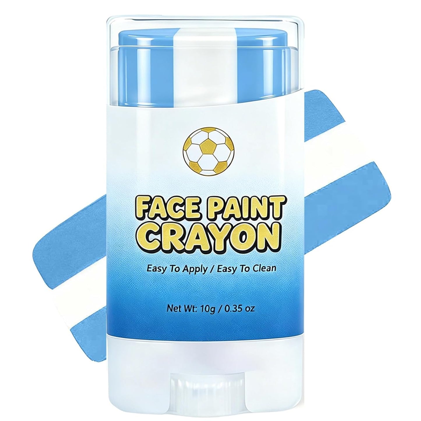 Patriotic USA Flag Face Paint Stick - Red, White & Blue Body Paint for Sports Fans | Perfect for 4th of July & World Cup 2026