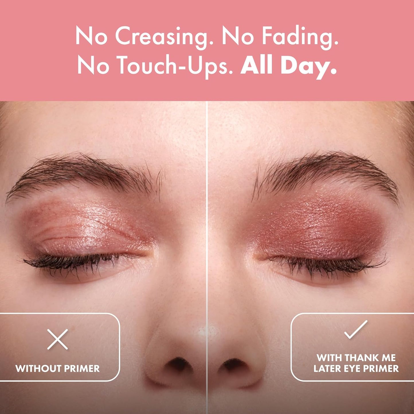 Thank Me Later Eye Primer - Long-Lasting Eyeshadow Base for Oily Lids | Smudge-Proof & Lightweight - 10g