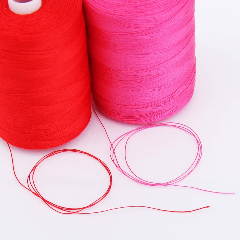 Threadart 100% Cotton Thread | for Quilting, Sewing, and Serging | 1000M Spools 50/3 Weight | White
