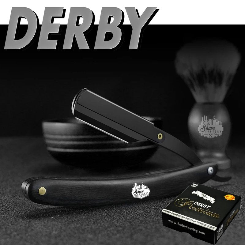 Derby Premium Single Edge Razor Blades for straight razor (300)
