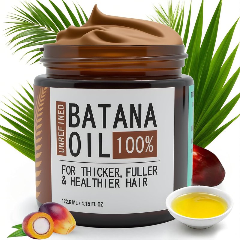 Raw Batana Oil for Hair Growth - Natural Hair Care with Pleasant Scent & Smooth Texture | Pumpkin Seed Oil Blend