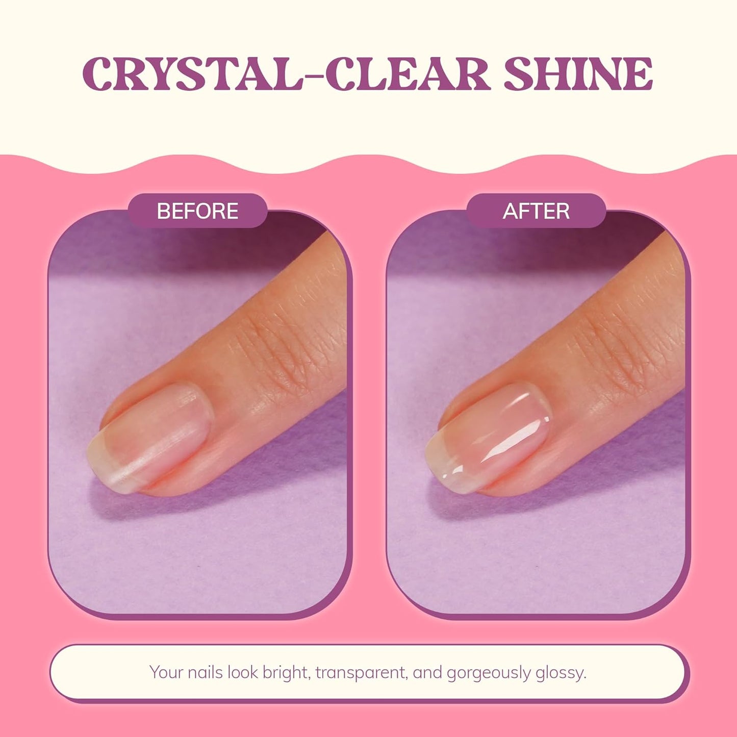Heyhae Power Up Nail Strengthener - Daily Care for Weak, Damaged Nails | 0.23 fl. oz. Keratin Formula
